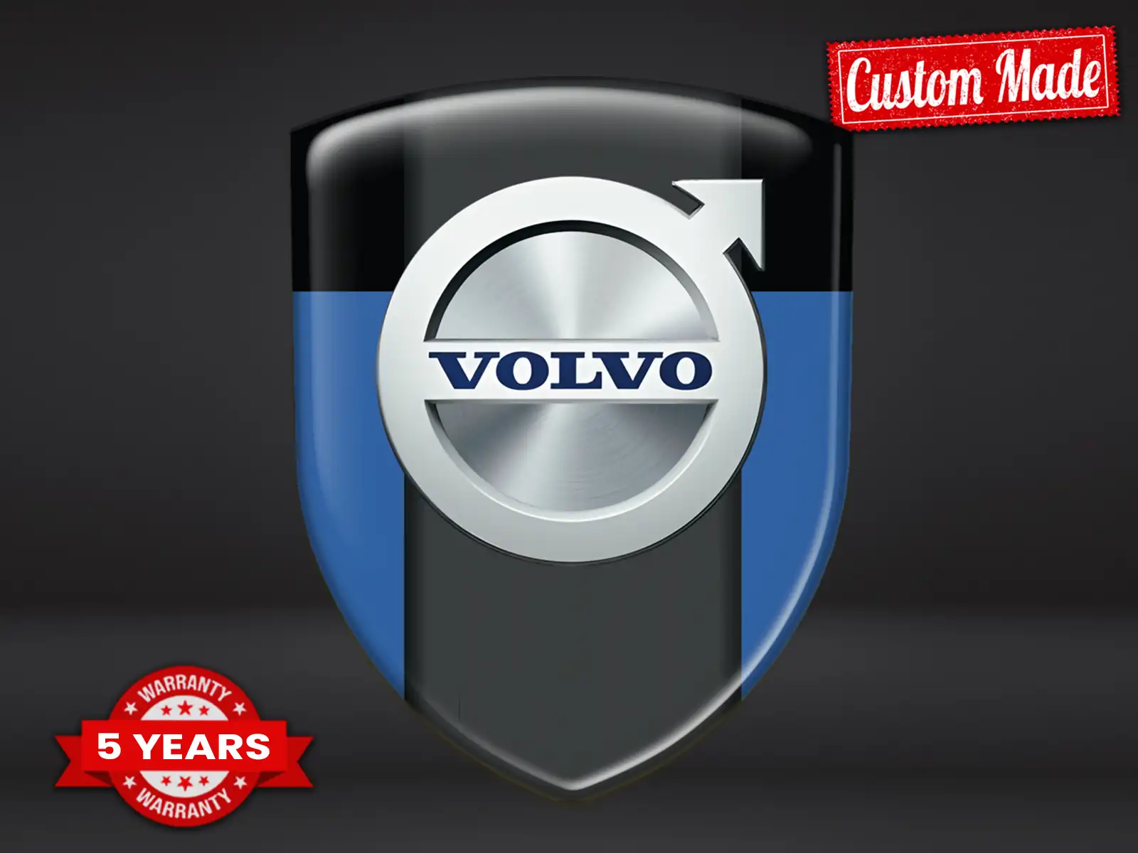Volvo Etiqueta Impermeable Máximo Resistente Diseño Pro